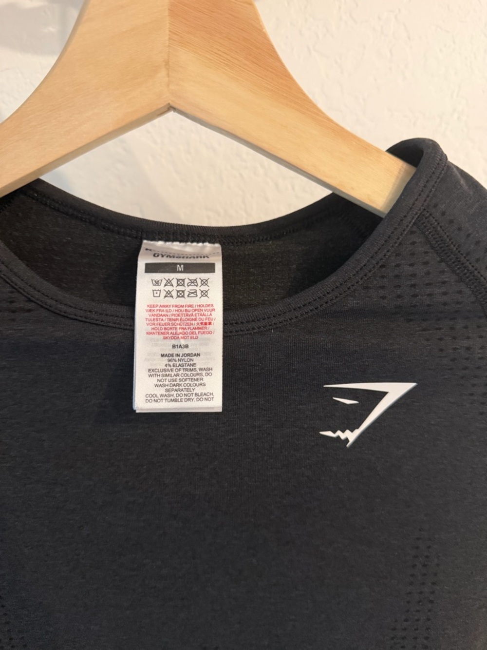 Gymshark Women’s Long Sleeve Seamless Top - Marled Grey - Picture 3 of 5
